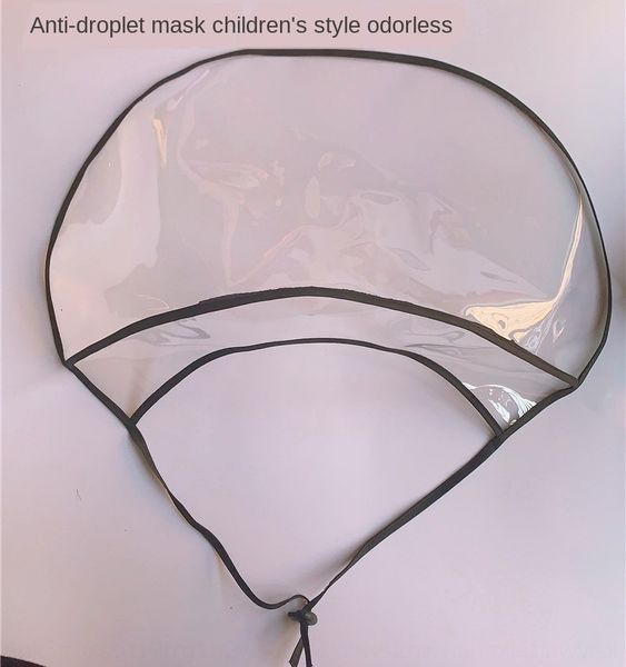 

anti-flying foam mask with all children's transparent kinds of fisherman hat protective shield fisherman hat shield removable is