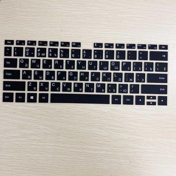 Capas de teclado EUA Capa de letra russa para Huawei Matebook 13 x Pro Silicone Adesivo D 14 15 Película Protetora1