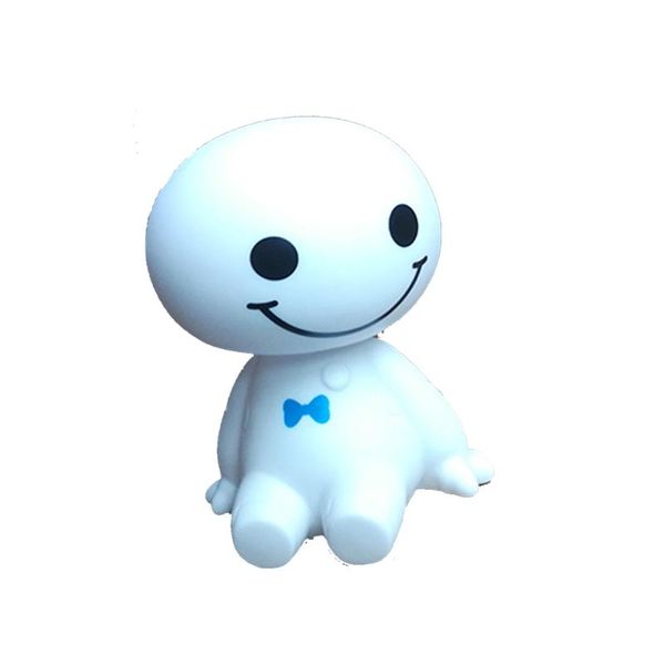 

superhero good and round interior plastic popular cute car accessories cartoon robot shaking head figure toys resin style