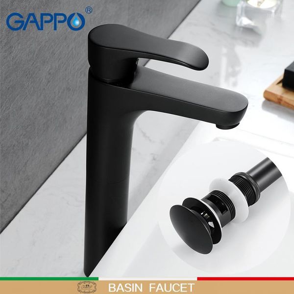 

gappo basin faucet basin black mixers taps waterfall bathroom mixer shower bath water deck mounted faucets taps1