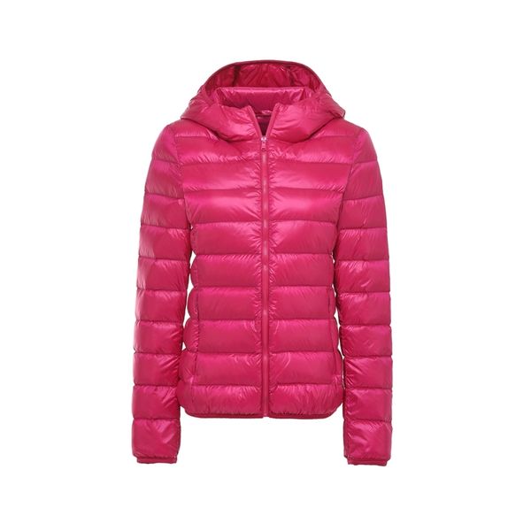 

2021 new 8xl 9xl plus size ultra light down jacket women autumn winter warm coat white duck jackets female hooded parka 2j5c, Black