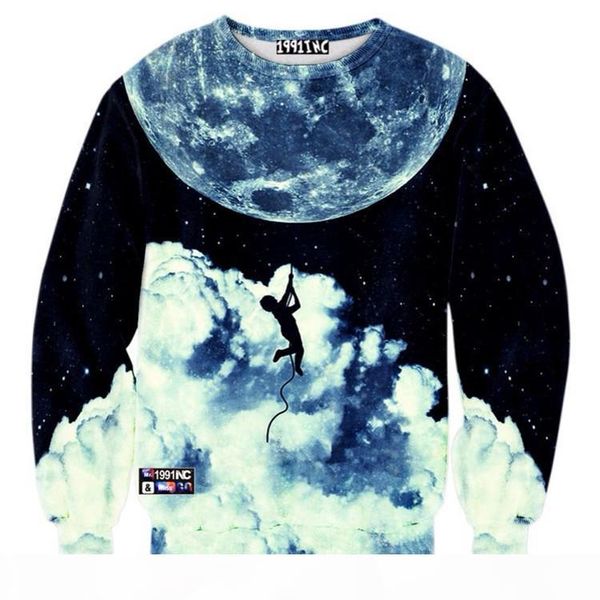 

fg 1509 fashion hoodies men women's 3d print hoodies long sleeve hoodies, Black