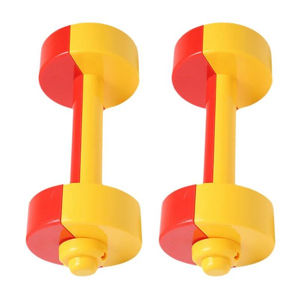 

dumbbells 1 pair plastic dumbbell ergonomic children morning exercise barbells sport tool