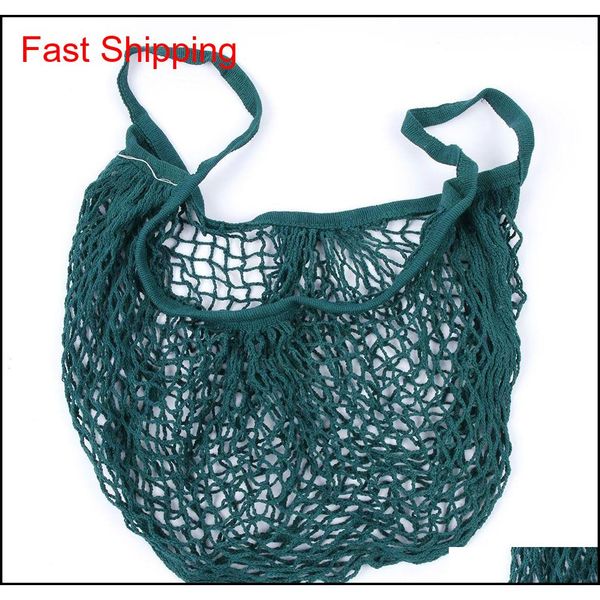 

2019 new mesh shopping bag reusable string fruit storage handbag totes women shopping mesh net woven bag shop groc qylplj pets2010