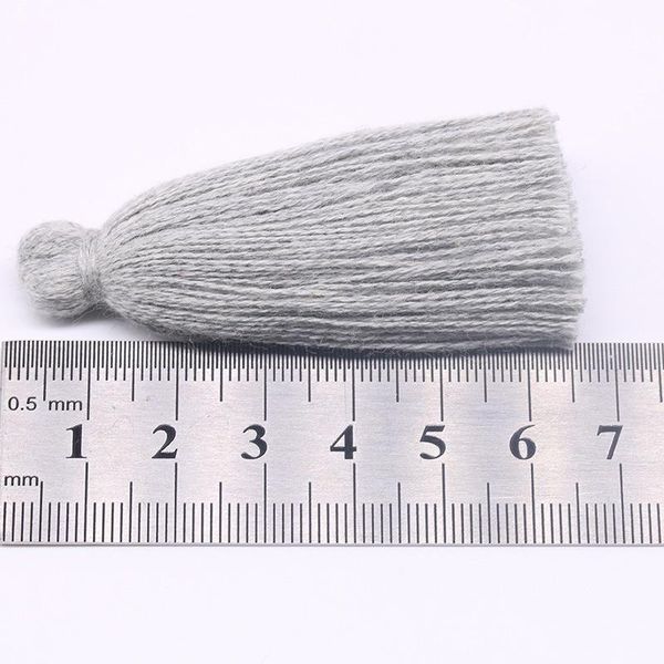 

6cm short obesity tassel 100 cotton tassels ornament pendant diy handmade tassel dress garment home textile accessories 10pcs h qylgrv