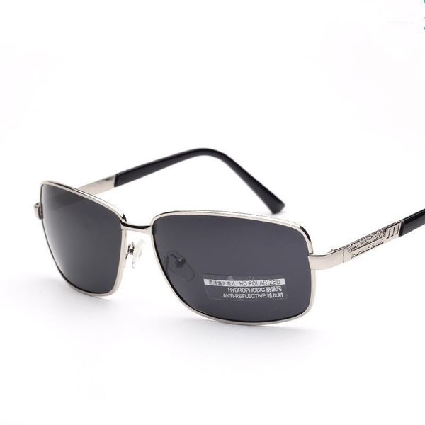 

sunglasses polarized metal single beam anti ultraviolet driving mirror leisure decoration sports fishing glasses1, White;black