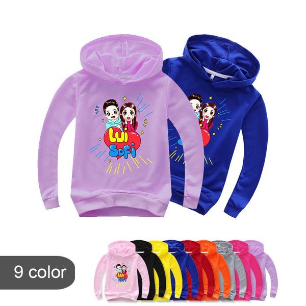 

popular cartoon-patterned hoodie for children versatile and comfortable to wear new product in spring and autumn, Black