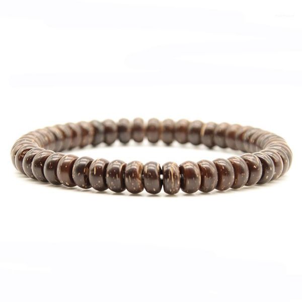 

beaded, strands noter minimalist natural wood bracelets men brown black charm braslet hombre yoga meditation jewelry male accessories pulser