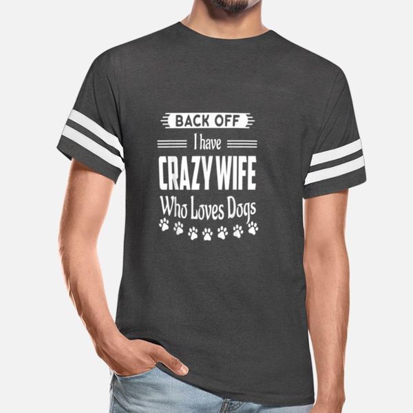 

back off i have crazy wife who loves dogs funny hu designers graphic t shirt funky black tracksuit hoodie sweatshirt