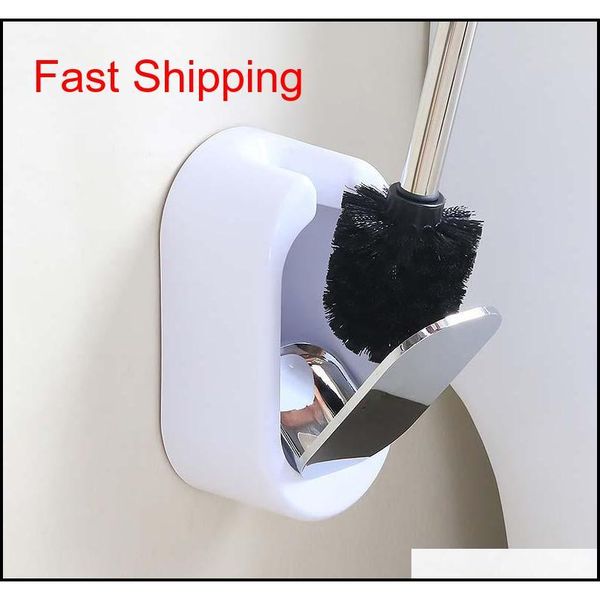 

creative nail-wall-mounted household toilet brush set upscale l and club stainless steel toilet brush bathro qylast toys2010