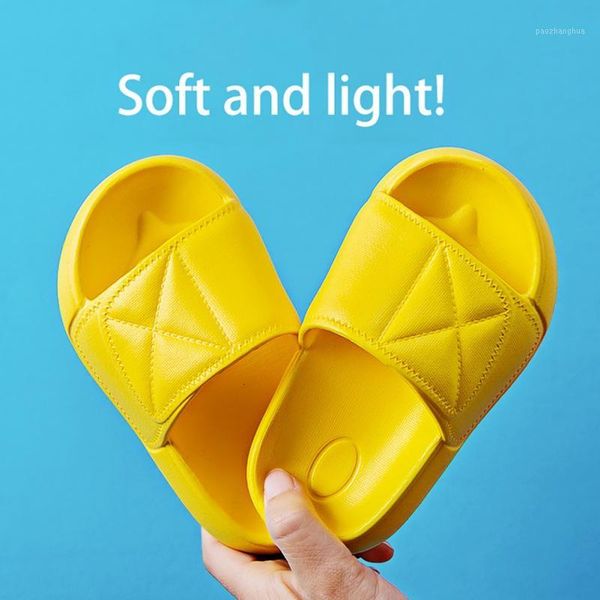 

children' slippers new summer boys girls indoor home shoes bathroom slipper non-slip soft bottom baby shoes1, Black;grey
