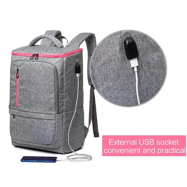 

outdoor grote capaciteit vrouwen school sporttas vrouwelijke nylon reistassen meisjes gym rugzak voor fitness camping mochilas