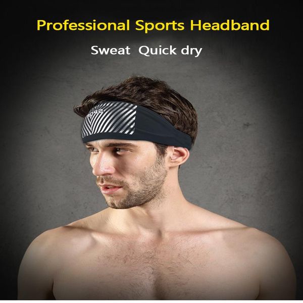 

sports yoga headband sweat-absorbent headband sports cross-border dedicated for fitness running basketball, Yellow;black