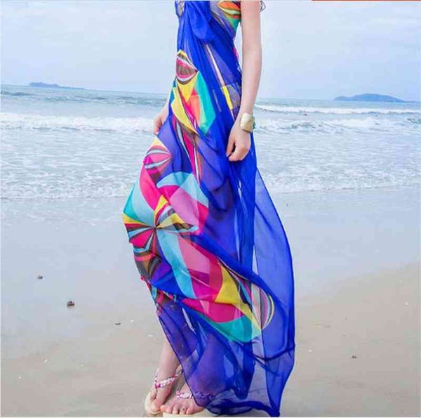 

women beach shawl printed sun protection pareo blanket swimwear wrap shawl scarf wild dressing accessories fashion, White;black