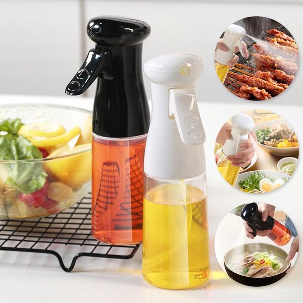

storage bottles & jars edible oil olive mist sprayer bottle spray leak-proof pot for kitchen cooking bbq grilling and roasting