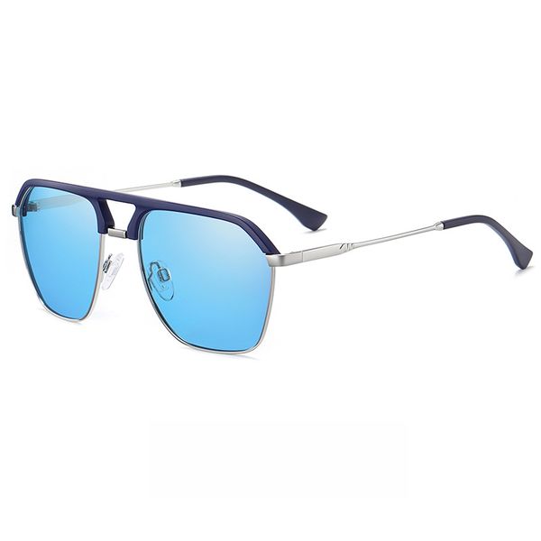 

2020 new men rimless sunglasses polarized retro vintage driving women gradient lens male uv400 goggle sun glasses 3340, White;black