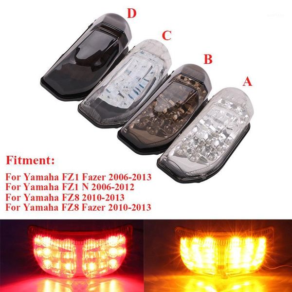 

motorcycle led tail light indicator sbrake rear warning turn signal lamps taillights for fz1 fz1n fz8 fz8 fazer1