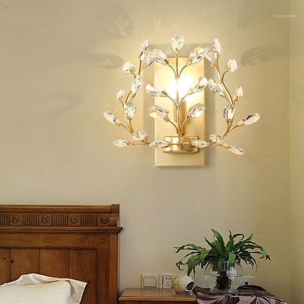 

wall lamp bathroom rustic crystal light balcony metal vanity entrance porch bedside corridor led mirror arandela1
