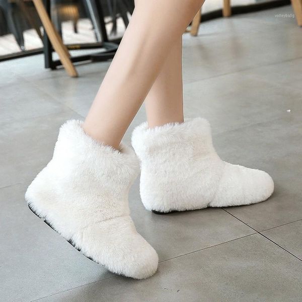 

women snow boots platform winter boots warm plush non-slip ladies botas mujer booties ankle for women shoes woman1, Black