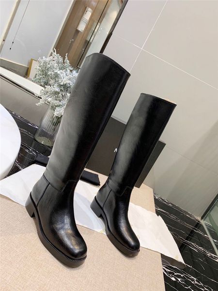 

new style thigh-high boots for women winter fashion designer shoes brand dropship factory online sale ing, Black