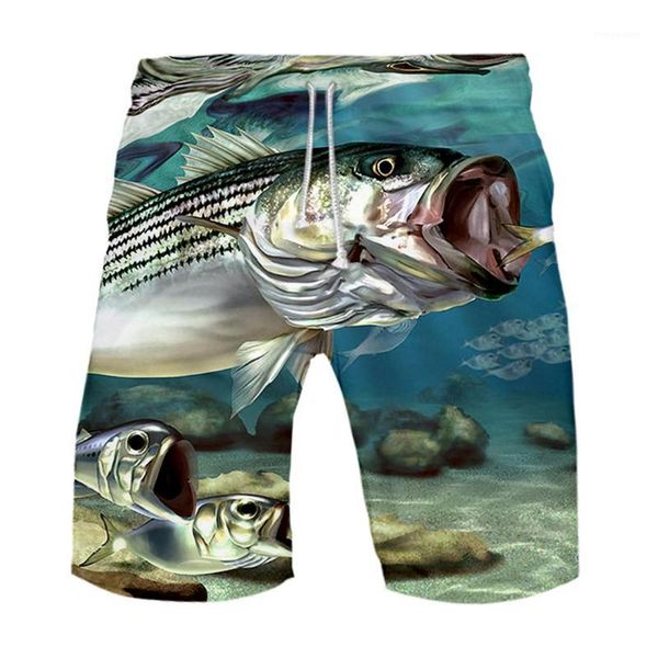

fish 3 d printing mens swim shorts surf wear board shorts 2020 summer swimsuit boardshorts trunks short size xxs-4xl#0316g301, White;black
