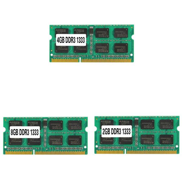 

ddr3 pc3-10600 ram 133hz 204pin 1.5v so-dimm notebook memory for amd