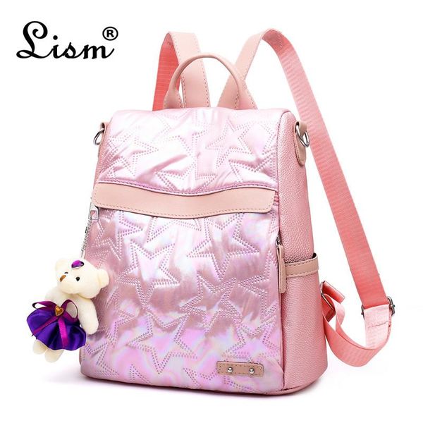 

2019 new cute bear hanging bag youth girl bag travel bag 4 color backpack luxury ladies backpack bbyrpu bdehome