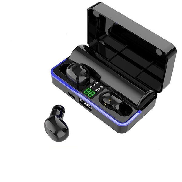 

w12 мини bluetooth 5.0 наушники hifi стерео гарнитура спорт tws с микрофоном зарядки box светодиодный цифровой дисплей беспроводные наушники