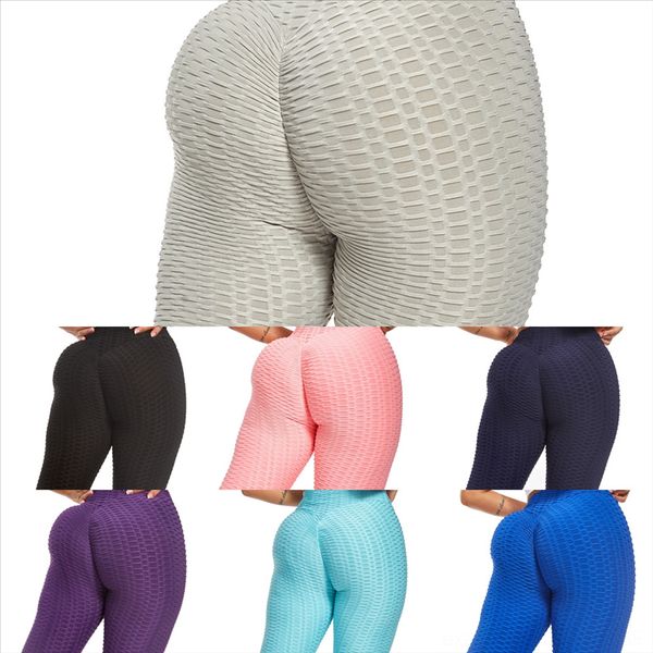 

m1cl women leggings push legging yoga pants tummy control waist trousers workout running pant pink sport stretch gym yoga tight pant up