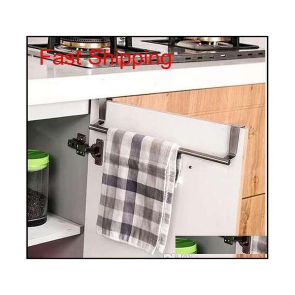 

new bathroom door kitchen towel over holder drawer hook storage scarf hanger cabinet hanging stainless steel qylrse homes2011