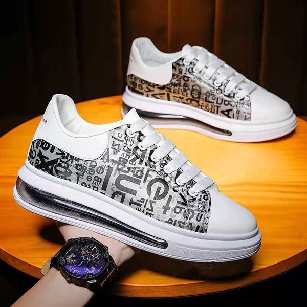 

gym men women dress shoes casual comfort white black golden fashion genuine leather outdoor jogging sports shoes size eur39-eur45 with box