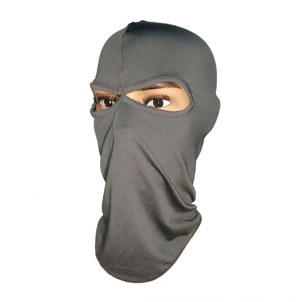 

windproof tactical lycra outdoor cs hat riding ice silk motorcycle hood double two-hole mask masked dust-proof head cover mo