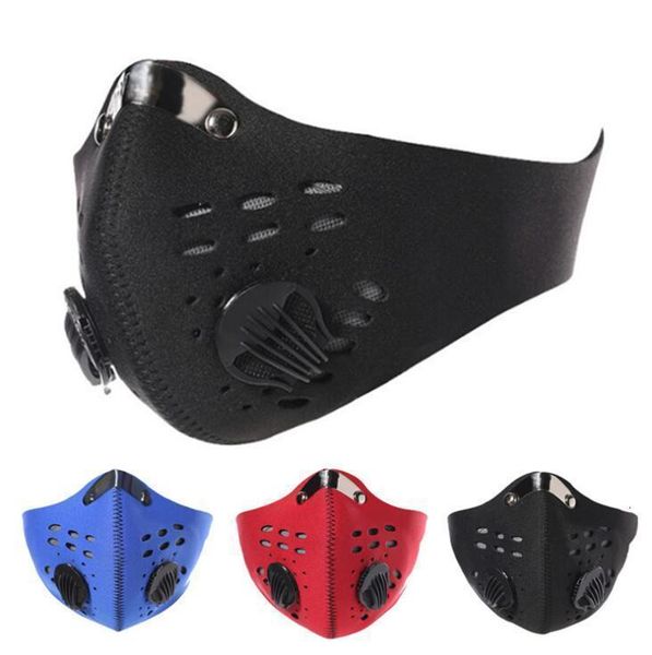 

pm2.5 sport biking cycling training anti-pollution face running activated carbon filter washable mask