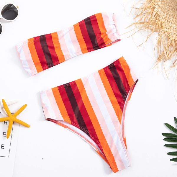 

2020 new bra bikini beach swimsuit, White;black