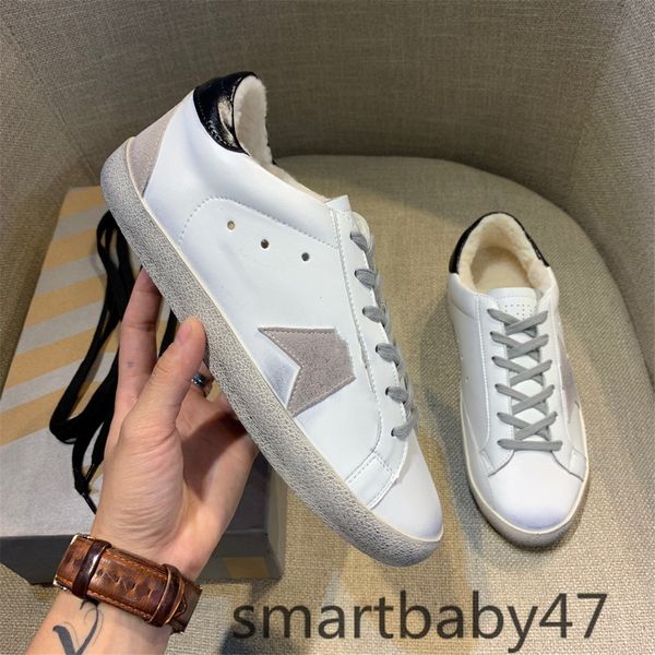 

2021 sneakers superstar do-old dirty sports shoes golden men women casual shoes white leather suede flat shoes, Black;red