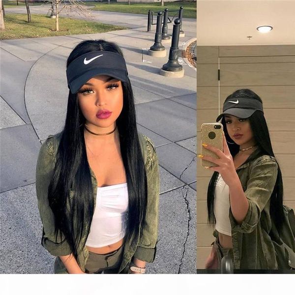 

полный шнурок человеческих волосы парики для женщин черных бразильского straight фронта шнурок человеческих волос парики glueless полных пар, Black;brown