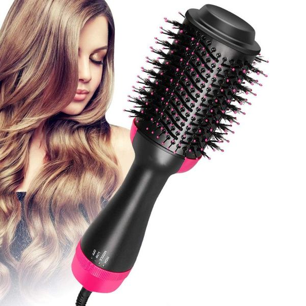 

one step hair dryer brush 2 in 1 hair straightener curler comb electric blow dryer with comb air curling iron