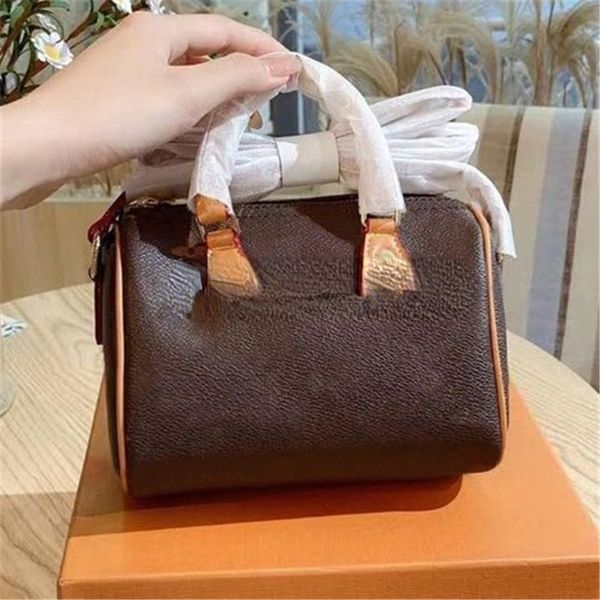 

classic flower fashion crossbody shoulder pillow bags lady handbags purse wallet letter barrel-shaped tote bag totes purses wallets backpack