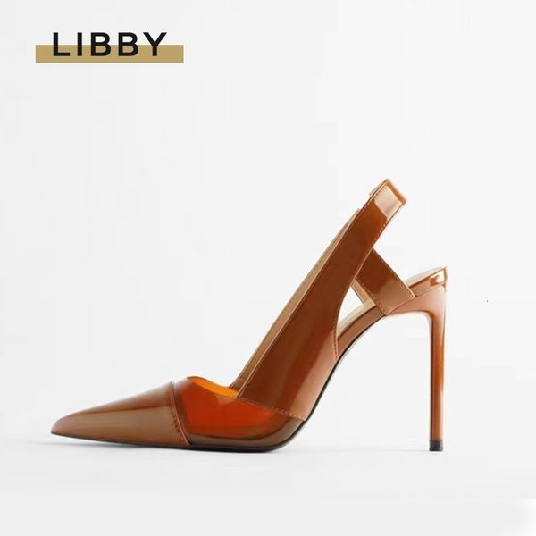 

women pumps thin high heels shoes pointed shoes for woman casual party pumps shoes brown pvc high heels office sandals, Black