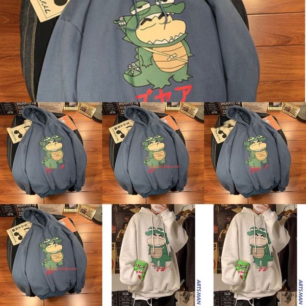 

cute hooded boy fun cartoon 2020 autumn new versatile lazy fashion cute hooded sweater boy fun cartoon 2020 autumn new versatile sweater, Black