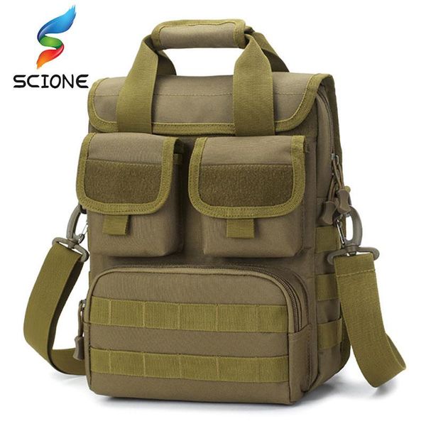 

outdoor bags universal tactical pouch holster molle hip crossbody bag wallet purse phone case with zipper camping hiking x271y