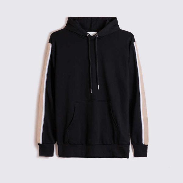 

new men women hoodies for autumn fashion mens sweatshirts with hooded casual streetwear men hoodie clothing 2 colors, Black