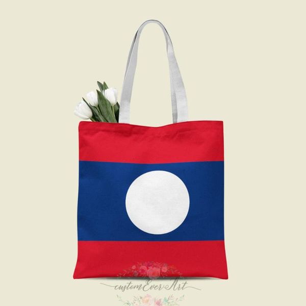 

лаос сумка на заказ холст тотализатор сумки для женщин для учителя день рождения сумки мешок подарков персонализированные подарки