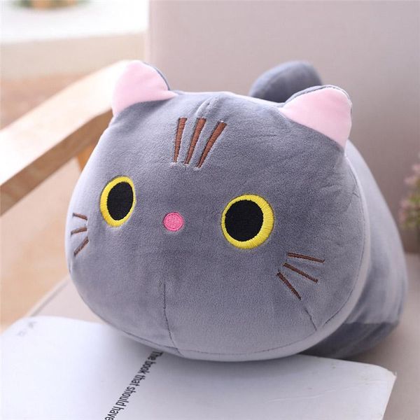 

50cm cute soft cat plush pillow sleeping back cushion kawaii stuffed animal cat plush toys kids doll children gift wmtrnz mywjqq