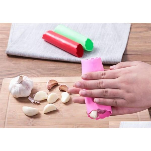 

creative sile garlic peeler vegetable peeler practical kitchen gadget garlic stripper tube peeling garl jllova allguy