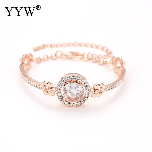 

trendy women european style bracelet chakra bling elegant ladies daily jewelry wristband chain bangle female gifts armband aros, Black