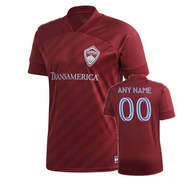 

new 2020 2021 colorado soccer jerseys doyle gashi rapids mls 20 21 football men and kids shirt, Black;yellow