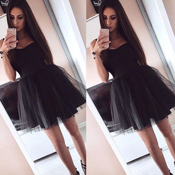 

fashion new women ladies casual sleeveless spaghetti strap party short mini dress beautiful ball gown dressess designer clothes, Black;gray
