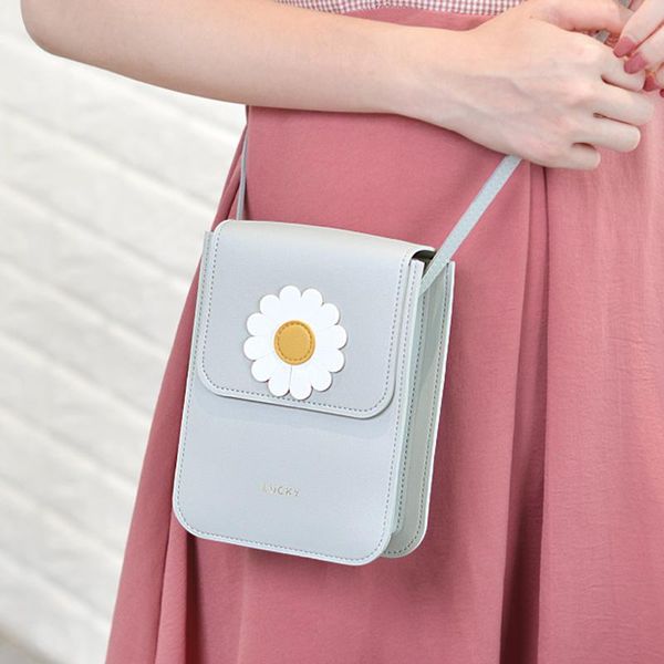 

2020 new women wallets ladies slant long mobile bag fashion simple student one shoulder small bag zero wallet handbag