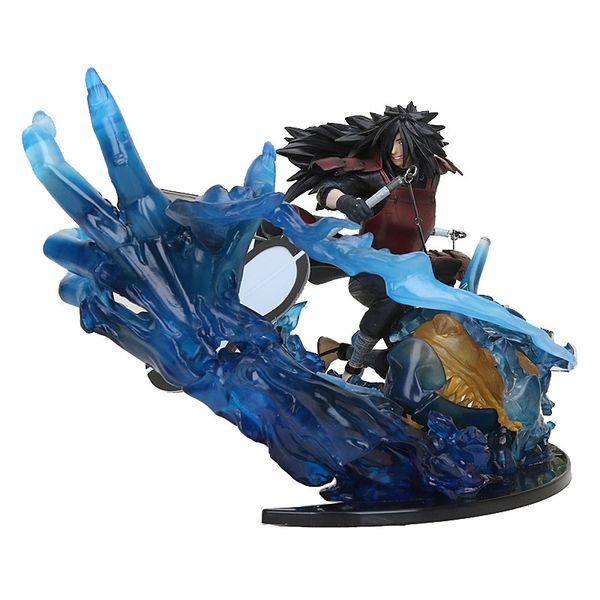 

20cm naruto figure madara uchiha figure tobirama hashirama hokage obito figura zero fire battle version toys christmas gifts y200421